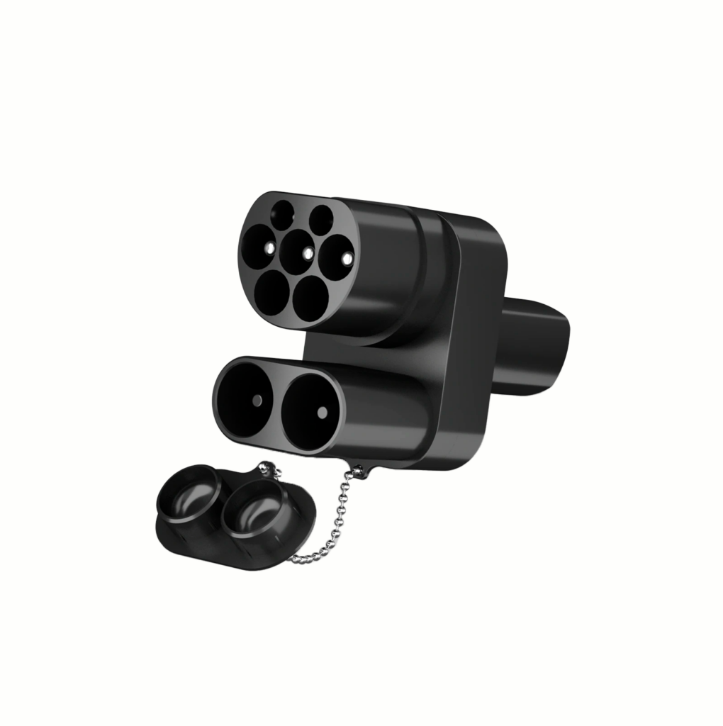 CCS2 Combo – Tesla US Adapter, 2-in-1 AC+DC, 250A, 250 kW