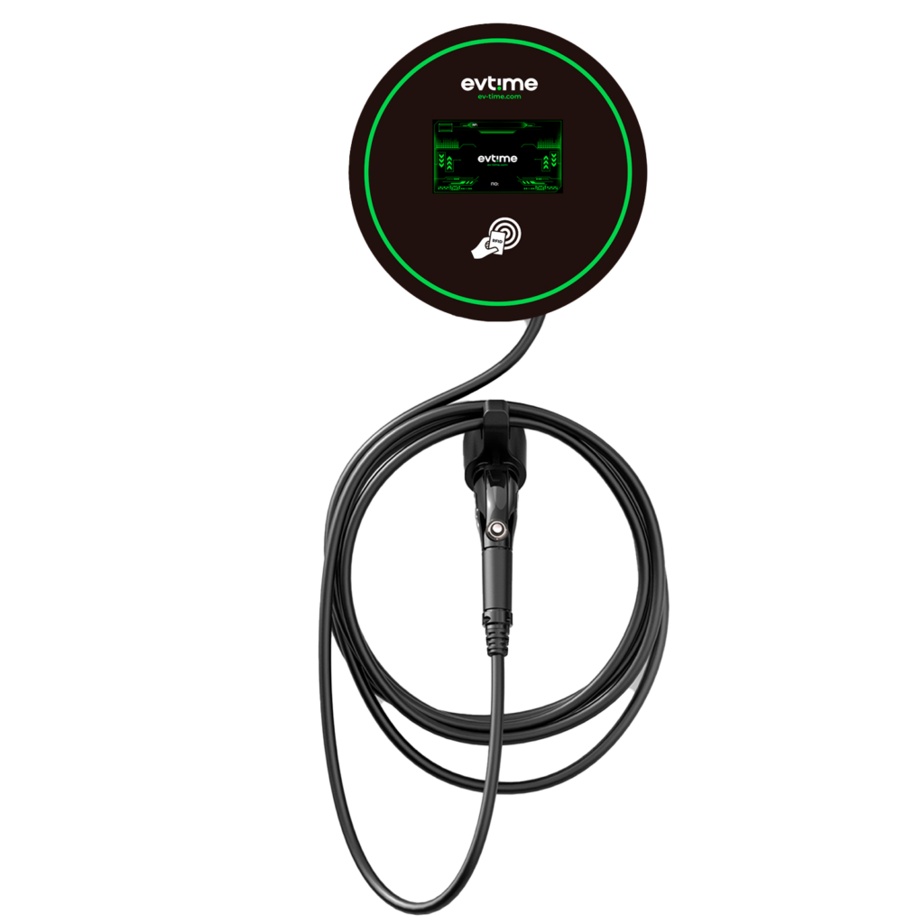 EV-Time APP+Wi-Fi+RFID Charging Station, Type 2, 3 phases, 32A, 22 kW