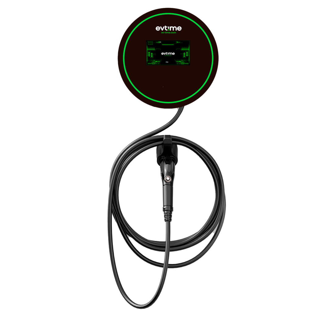 EV-Time Plug&Charge Charging Station, Type 2, 3 phases, 32A, 22 kW