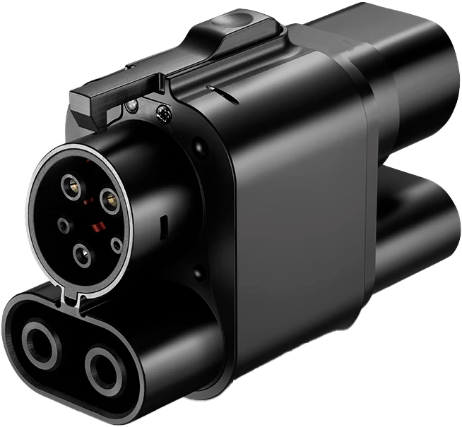 CCS2 Combo – CCS1 Combo Adapter, 2-in-1 AC+DC, 250A, 250 kW