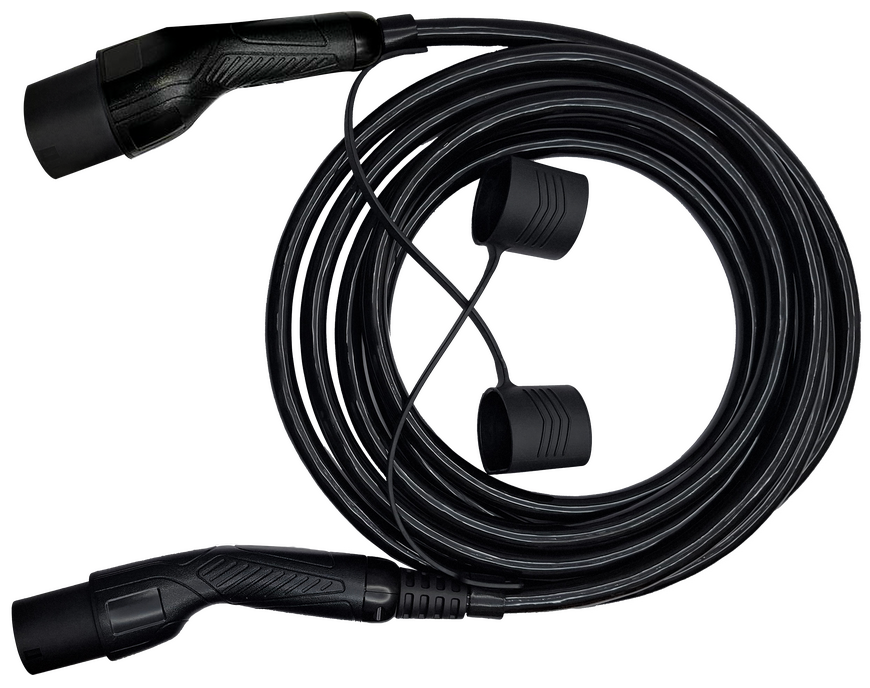 Charging Cable with Type 2/Type 2 AC Connectors, 3 phases, AC 32A